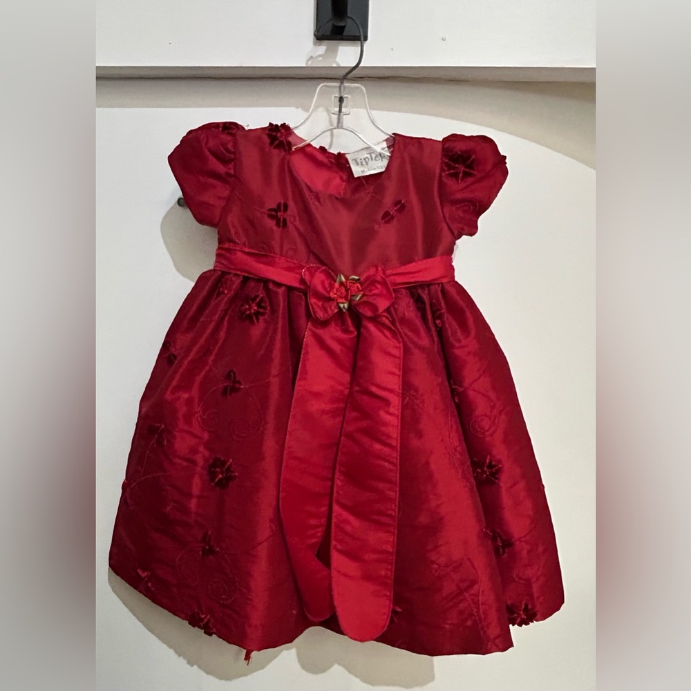 Tip Top Kids Red Formal Dress